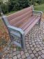 Preview: Senioren Sitzbank "Tarlo" mit Armlehne