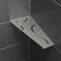 Preview: Schlüter Shelf  E S3  Curve  295x154mm Edelstahl gebürstet