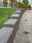 Preview: 1 x hanit Rechteckpalisade Hohlprofil 16 x 12 x 60cm, grau
