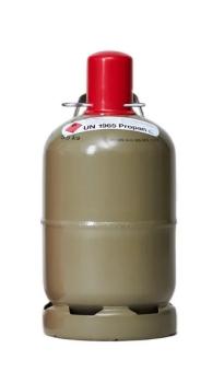 5 kg Propangas-Füllung für Gas-Eigentumsflaschen grau