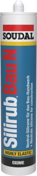 Soudal Silirub Bau N Bausilikon schwarz 300ml