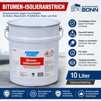 10L Bitumen Isolieranstrich