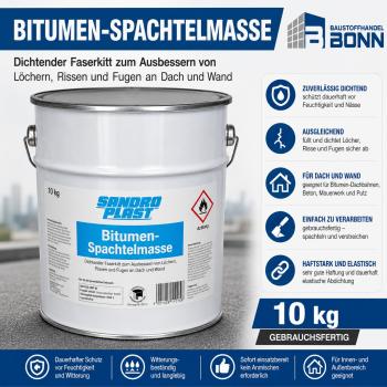 10kg Bitumenspachtelmasse