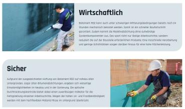 Preview: Botament RD2 Reaktivabdichtung 2K flexibel rissüberbrückend 8 kg