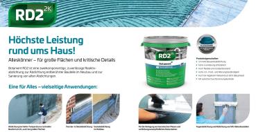 Preview: Botament RD2 Reaktivabdichtung 2K flexibel rissüberbrückend 20 kg