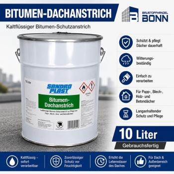 10L Bitumen Dachanstrich