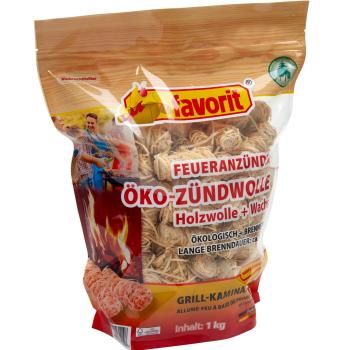 FAVORIT Zündwolle Sparbeutel 1 kg