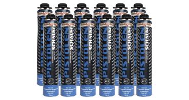 12 x KimTec 1-K PU Pistolenschaum NBS 750ml