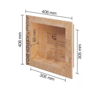 Schlüter Kerdi Board N Wandnische B 305mmx305mmx89mm