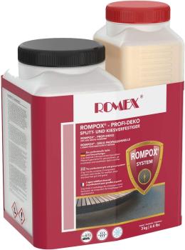 30 kg Rompox 202 DEKO EP Splitt- & Kiesbinder für für dunkle Steine