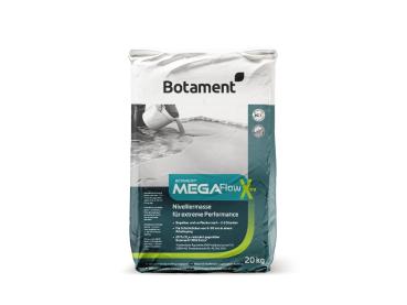 20 kg Botament MegaFlow Xtra Faserarmierte Nivelliermasse 3-50mm