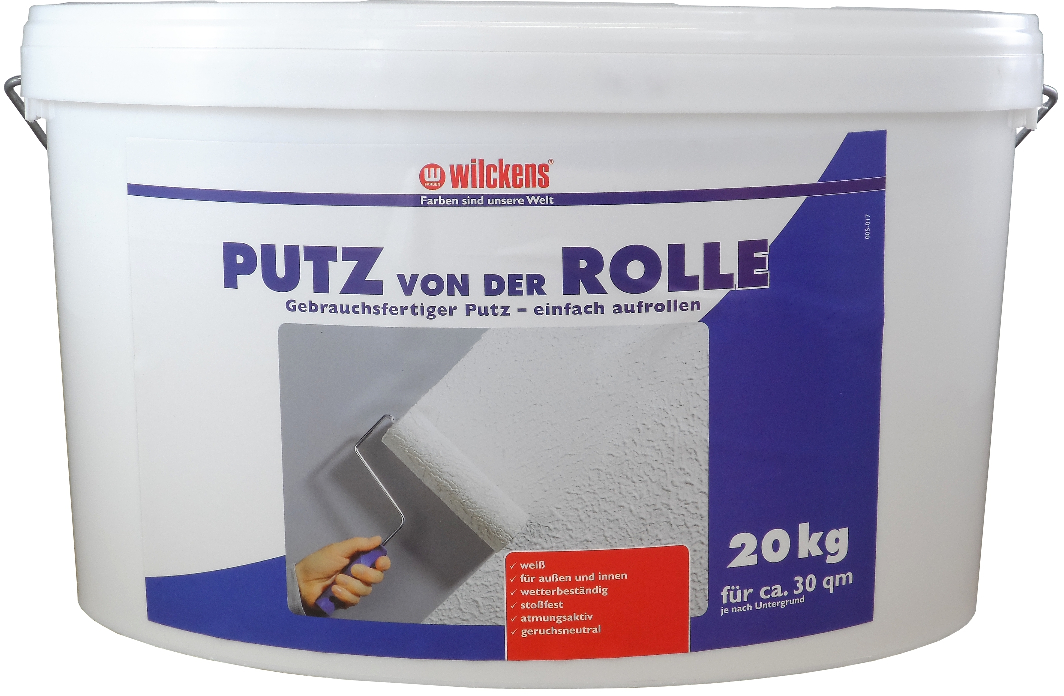 Wilckens Putz von der Rolle Weiss Kostenloser Versand!