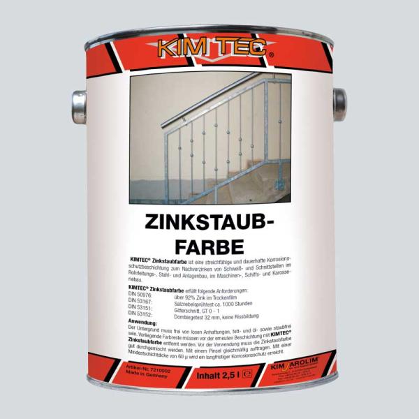 KIM TEC Zinkstaubfarbe 2,5l Korrosionsschutz