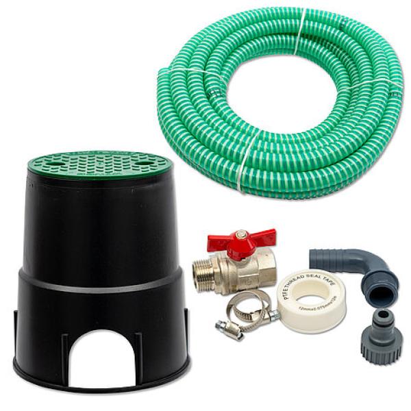 Roth Paket Garten Flachspeicher Twinbloc® 5000l mit Tauchpumpe