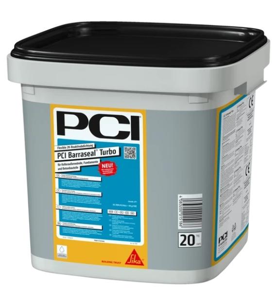 1 Palette á 18 Eimer PCI Barraseal Turbo Flexible 2 K Reaktivabdichtung
