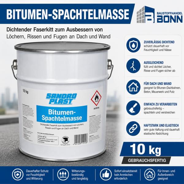 10kg Bitumenspachtelmasse