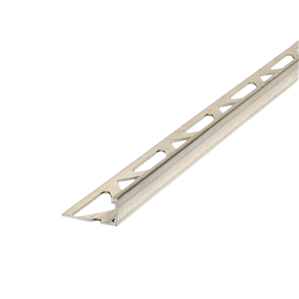 Fliesenschiene 12,5 mm Edelstahl natur glänzend, 250 cm