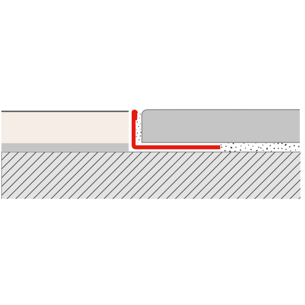 Fliesenschiene 12,5 mm Edelstahl natur glänzend, 250 cm