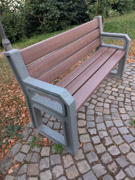 Senioren Sitzbank "Tarlo" mit Armlehne