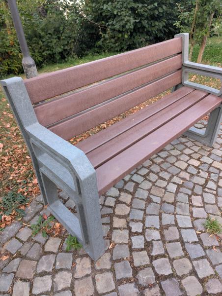 Senioren Sitzbank "Tarlo" mit Armlehne