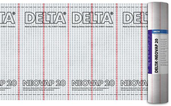 Dörken Delta-Neovap 20 Luft und Dampfbremse 1,5 x 25 m = 37,5m²