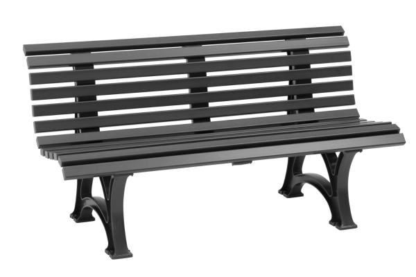 Gartenbank Helgoland 3 Sitzer  Graphitgrau