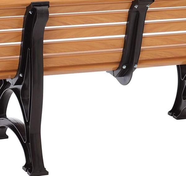 Blome Gartenbank Helgoland 3 Sitzer  Holzoptik