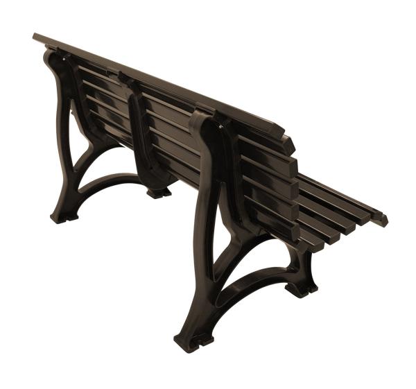 Gartenbank Helgoland 3 Sitzer  Schokoladenbraun