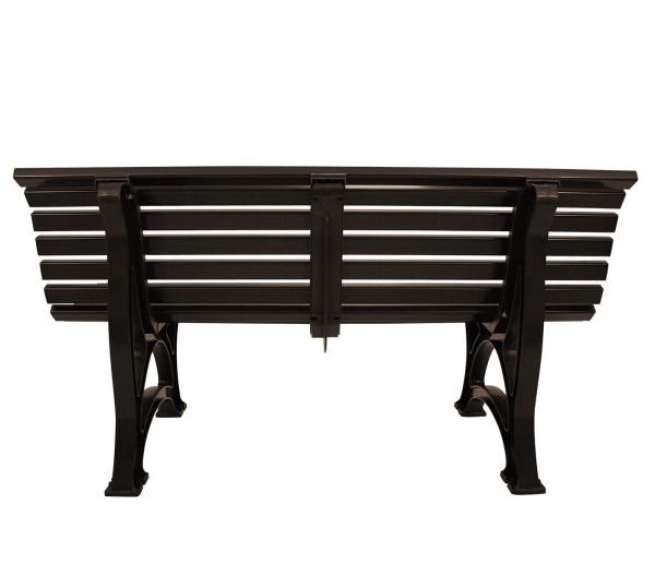 Gartenbank Helgoland 3 Sitzer  Schokoladenbraun