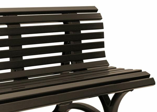 Gartenbank Helgoland 3 Sitzer  Schokoladenbraun