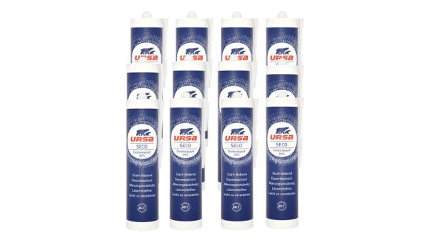 12 x URSA SECO DKS 310 ml Dichtklebstoff für Dampfbremse & Folien