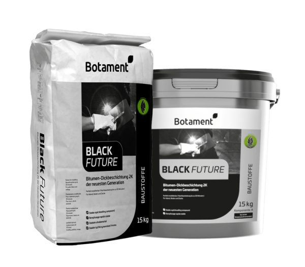 30 kg Botament Black Future Bitumen Dickbeschichtung 2K